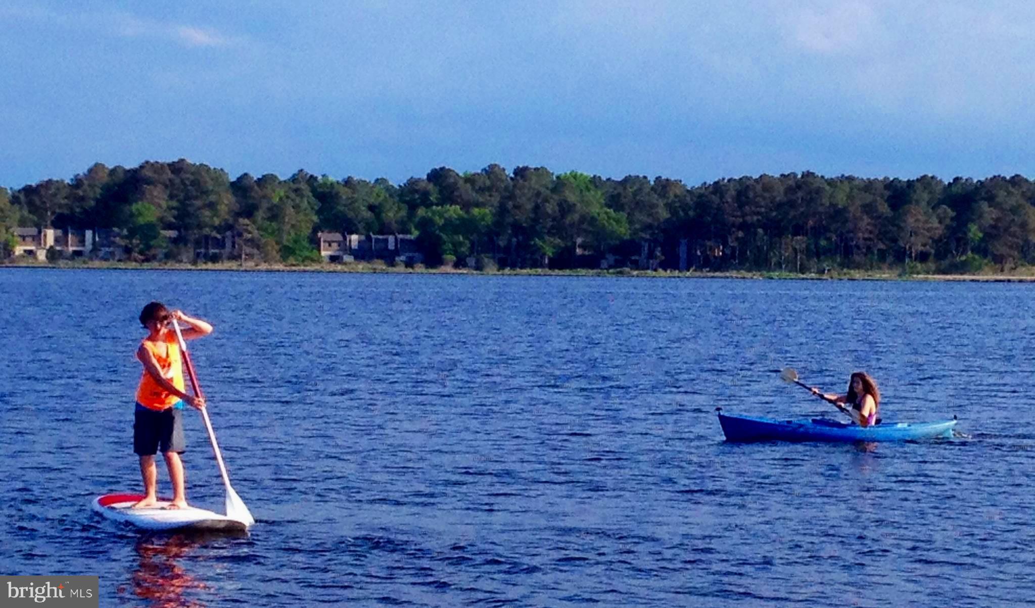 421 Salt Pond Road Bethany Beach, DE 19930 - Photo 11 of 14 Kayaking and Paddle Boarding on the Salt Pond