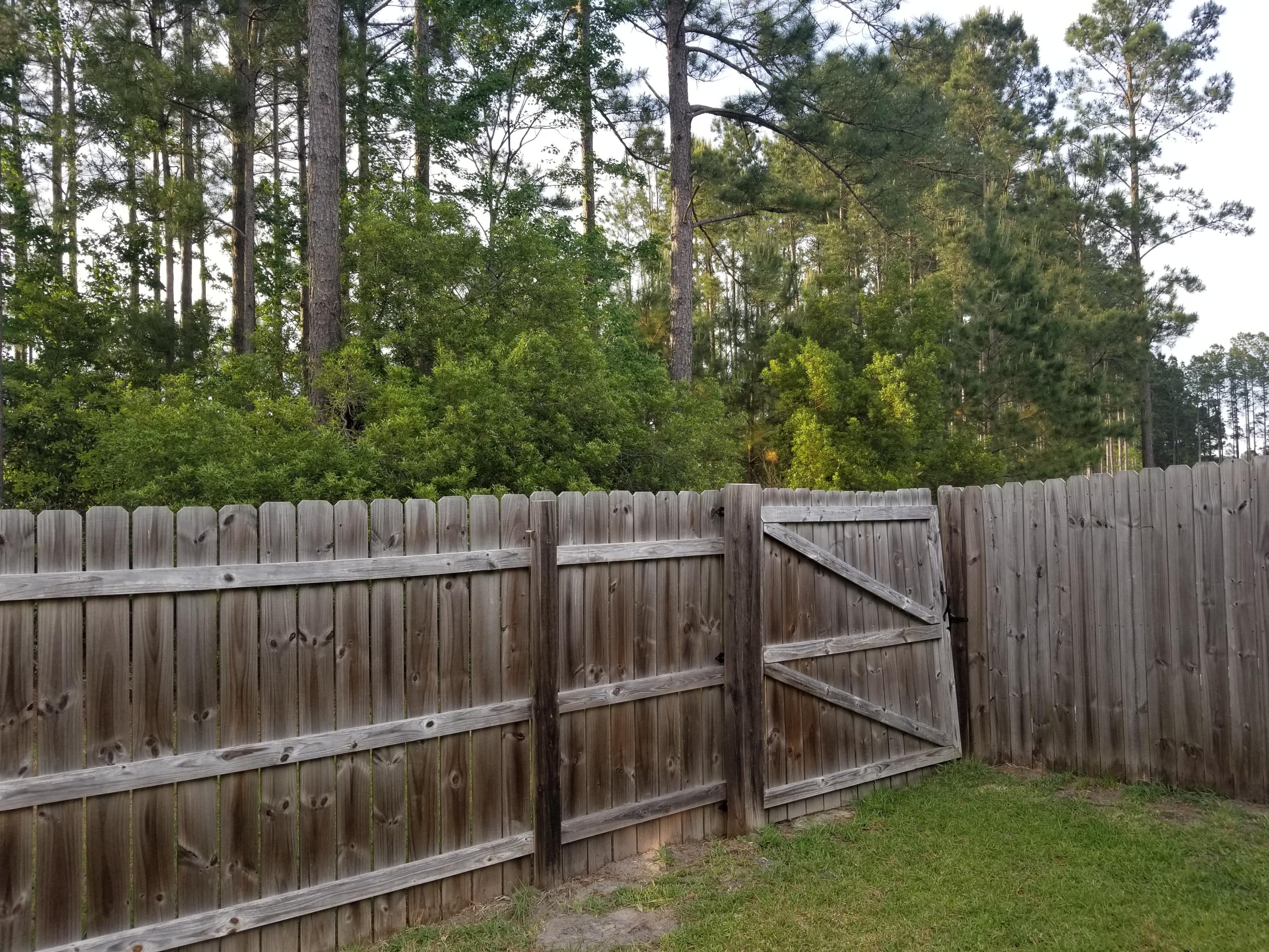 272 Decatur Drive Summerville, SC 29486 - Photo 37 of 42 Fence with Gate to Pond