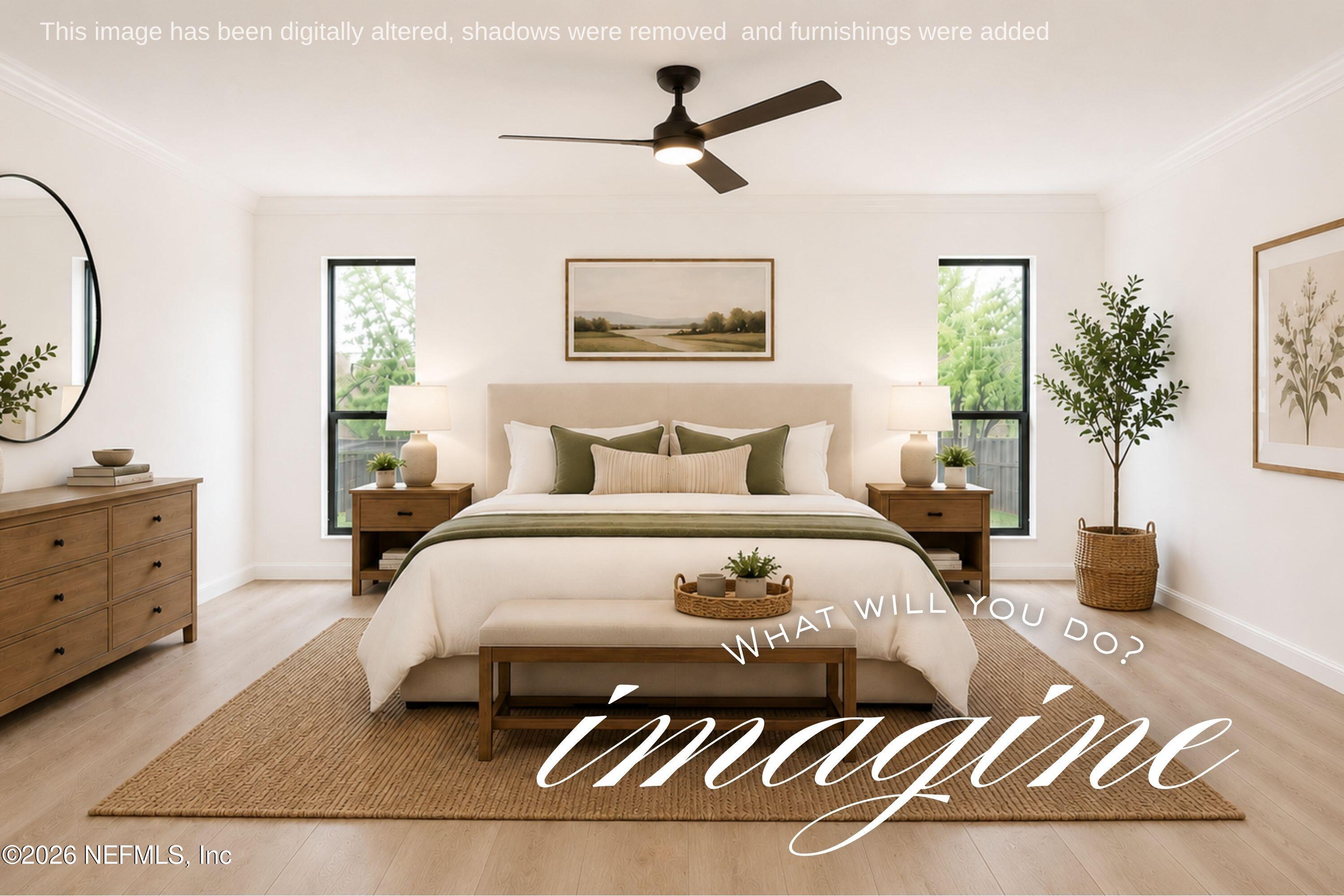 3034 Nautilus Road Middleburg, FL 32068 - Photo 21 of 56 Master Bedroom Staged