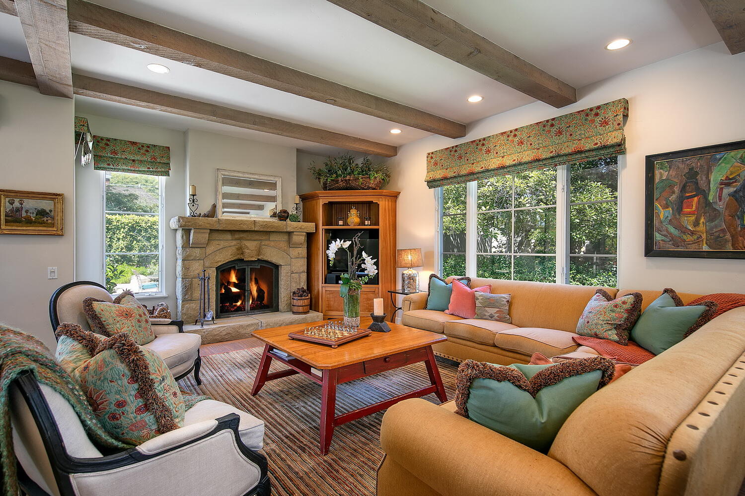 262 Santa Rosa Lane Montecito, CA 93108 - Photo 13 of 40 Family Room1