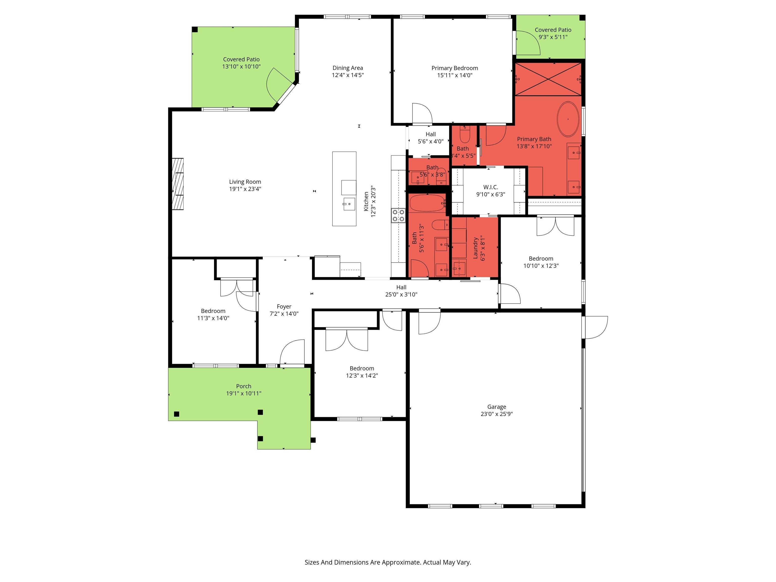 10180 Pineview Drive Foley, AL 36535 - Photo 47 of 47 View of property floor plan