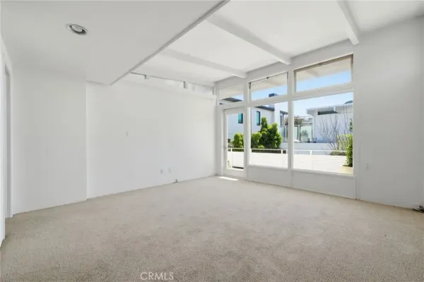 a view of a room with window