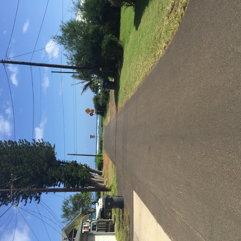 4463 Makaha Road Kapaa, HI 96746 - Photo 15 of 23 a view of a street with a building and trees in the background