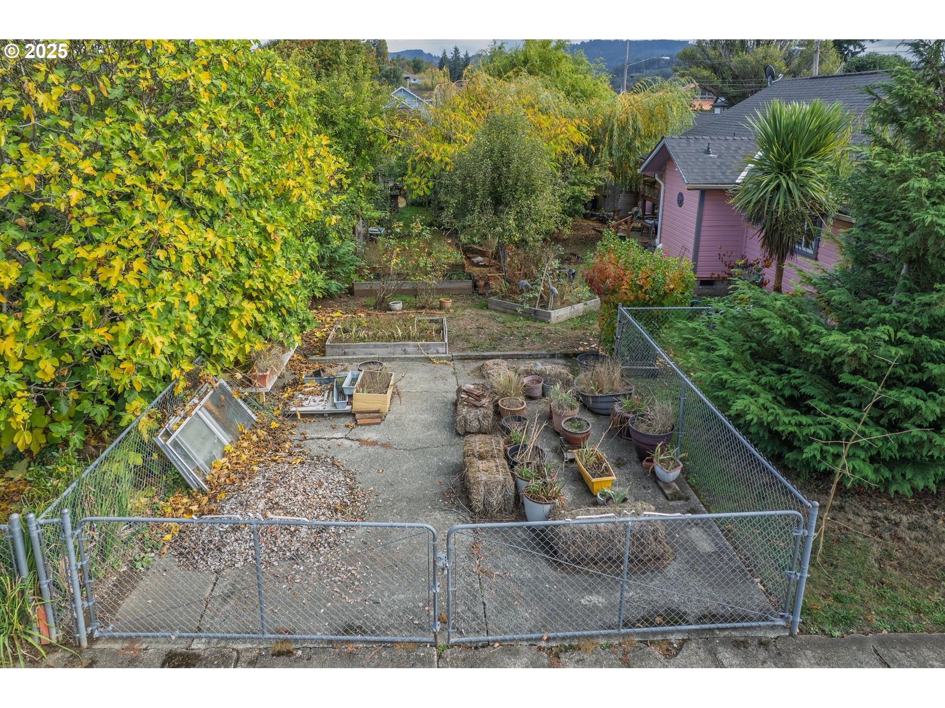655 6th Street Myrtle Point, OR 97458 - Photo 23 of 31 an aerial view of house with outdoor space