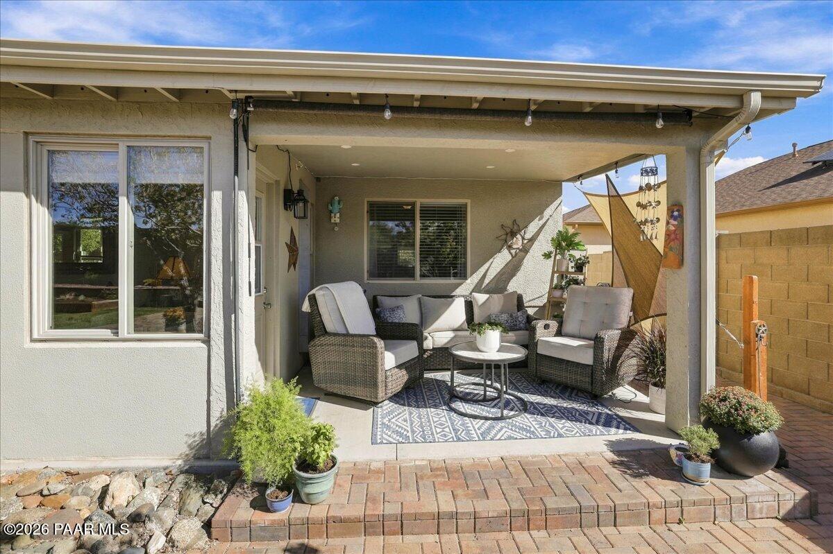 3883 Fairfax Road Prescott Valley, AZ 86314 - Photo 24 of 67 Backyard Covered Patio