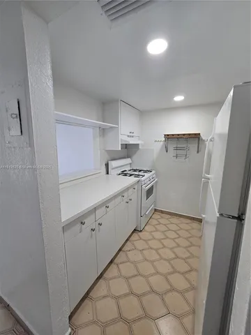 a view of a balcony with an ocean view