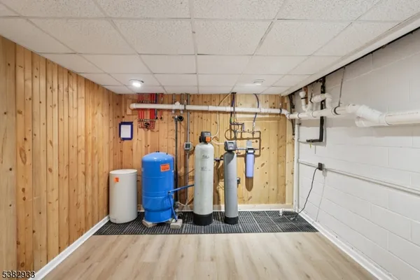 a view of a swimming pool with a lake