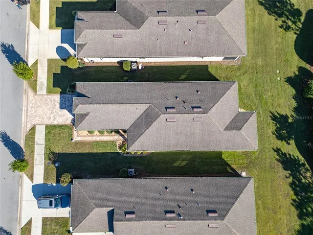 a view of a city and ocean view