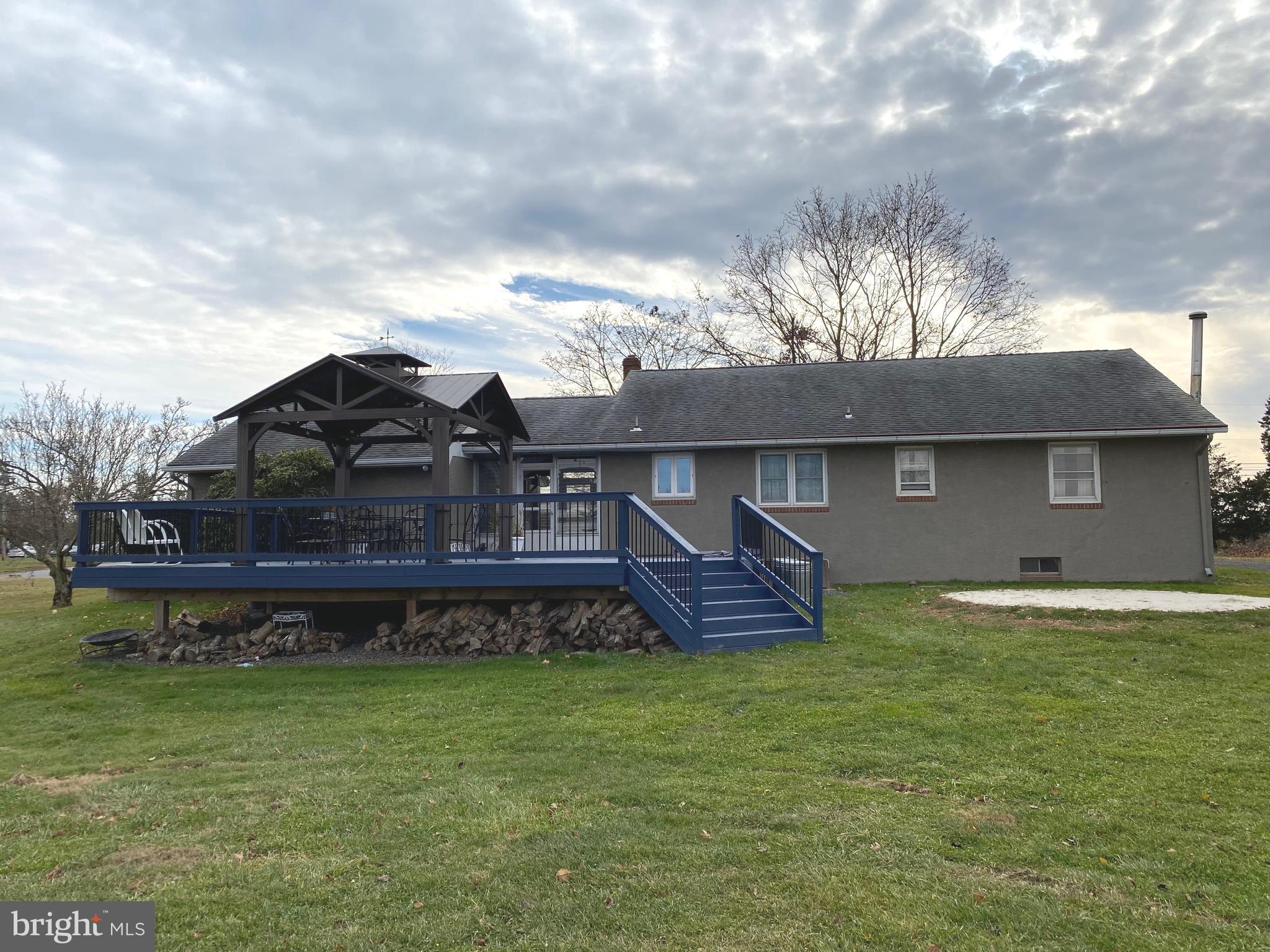 2180 Kumry Road Quakertown, PA 18951 - Photo 22 of 28 Rear View of Home and Deck