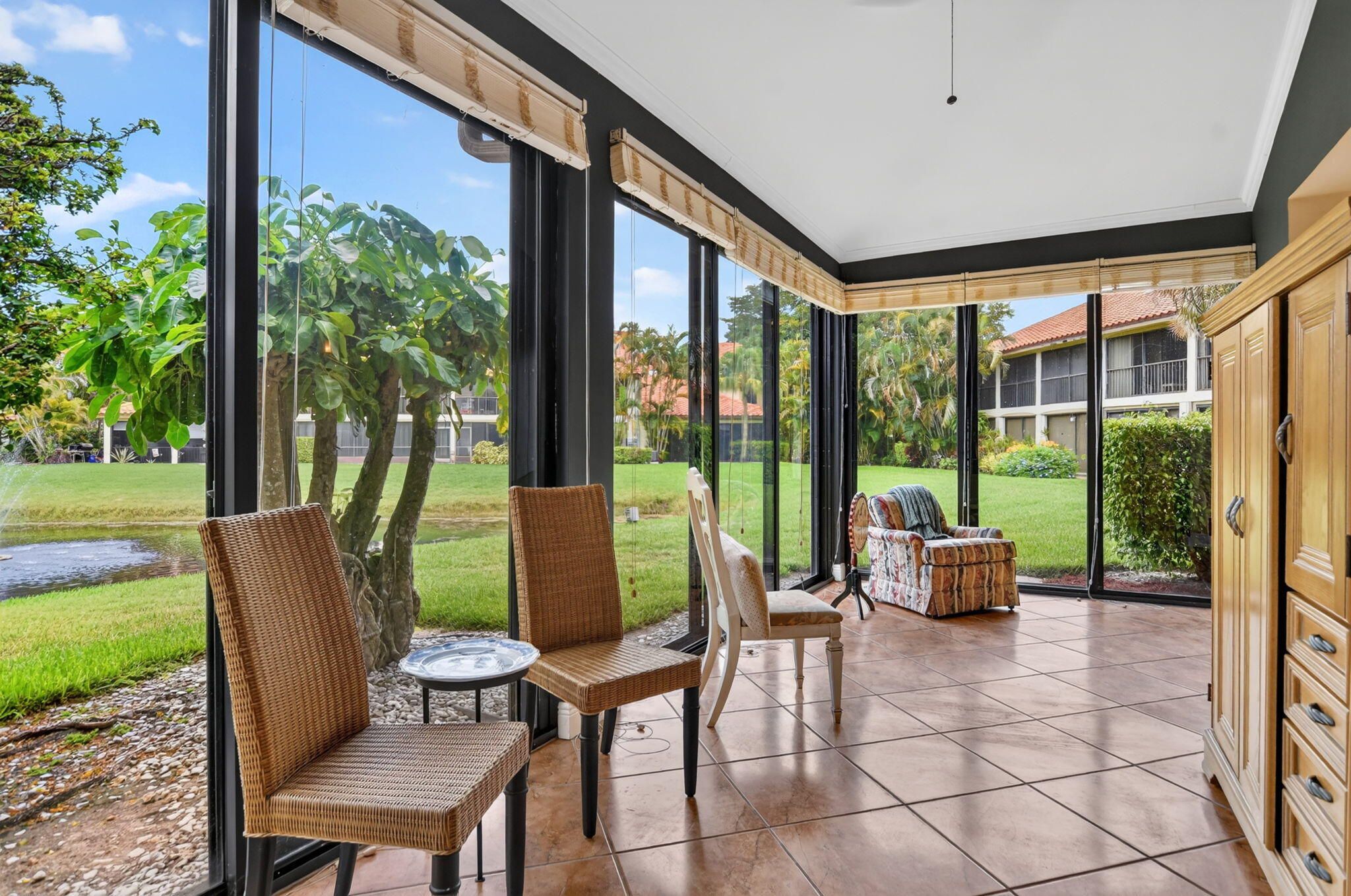 7913 La Mirada Drive Boca Raton, FL 33433 - Photo 15 of 67 Enclosed patio