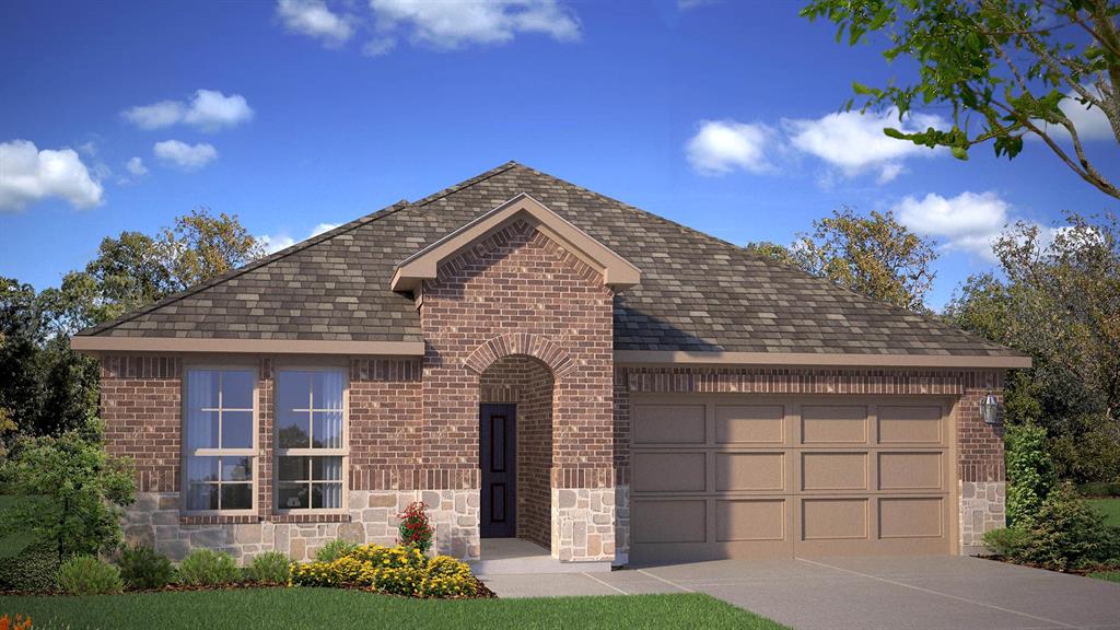 1233 Tree House Lane Decatur, TX 76234 - Photo 30 of 33 a front view of a house with garden