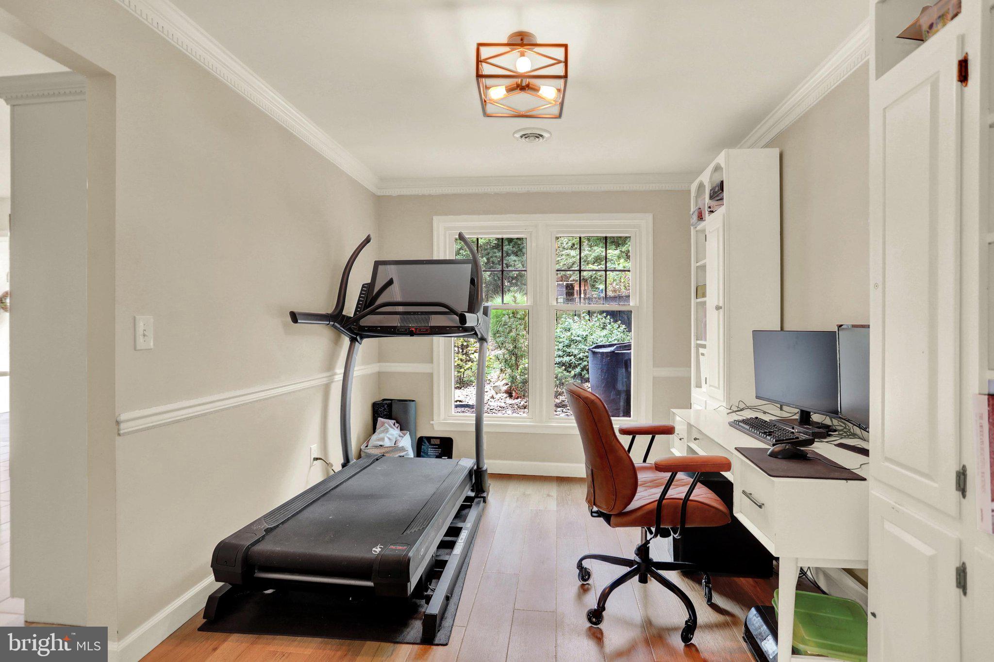 Office/exercise space