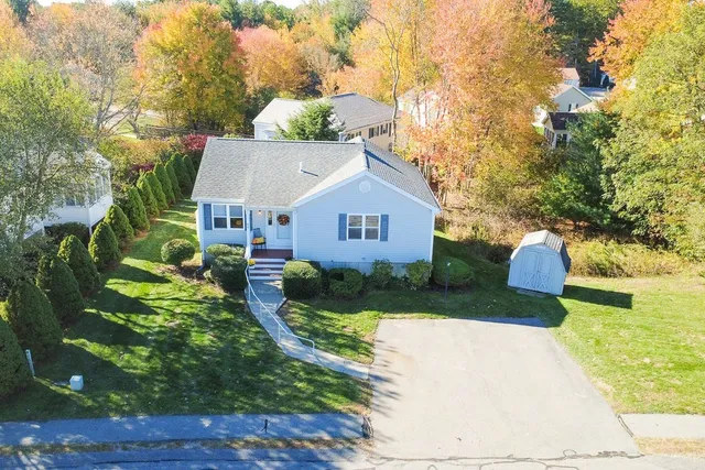 front view of house with a yard
