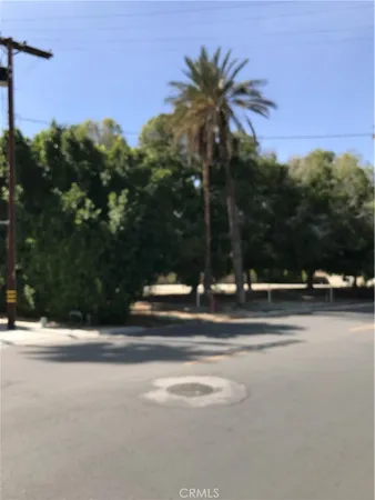 a view of street with houses
