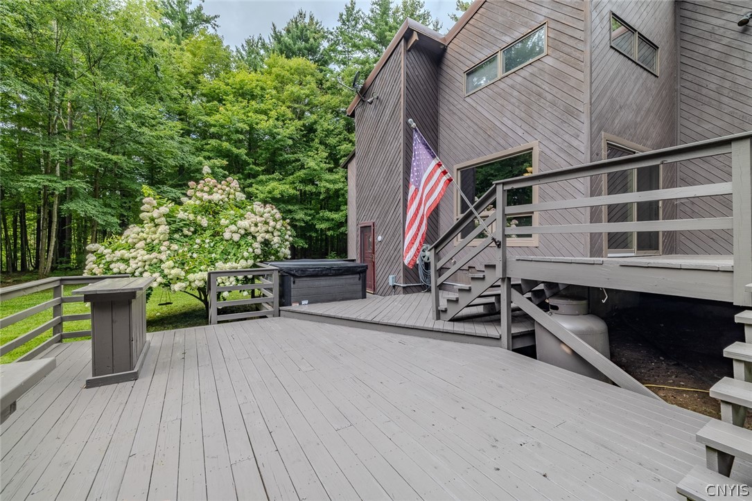 33560 Lamb Road Carthage, NY 13619 - Photo 39 of 50 deck with hot tub