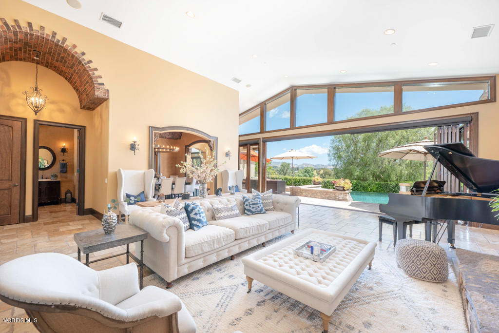 969 Rancho Road Thousand Oaks, CA 91362 - Photo 22 of 54 a living room with furniture and a large window
