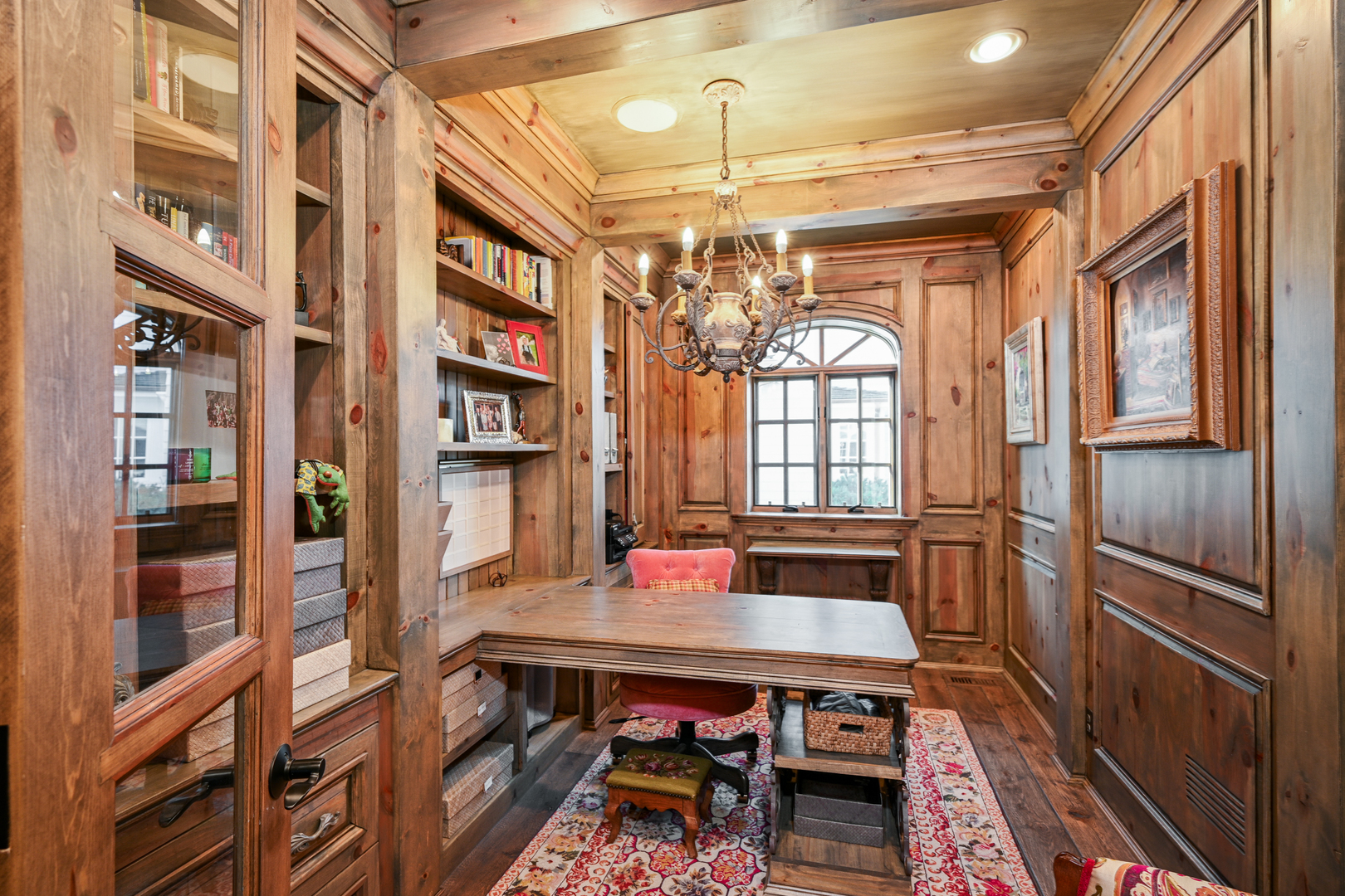 Undisclosed Address Glen Ellyn, IL 60137 - Photo 11 of 45 a view of a dining room with furniture and a chandelier