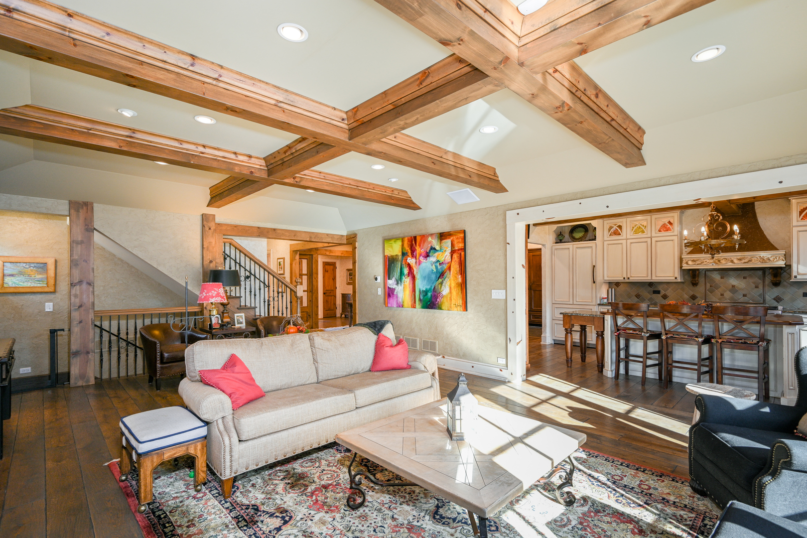 Undisclosed Address Glen Ellyn, IL 60137 - Photo 16 of 45 a living room with furniture and wooden floor