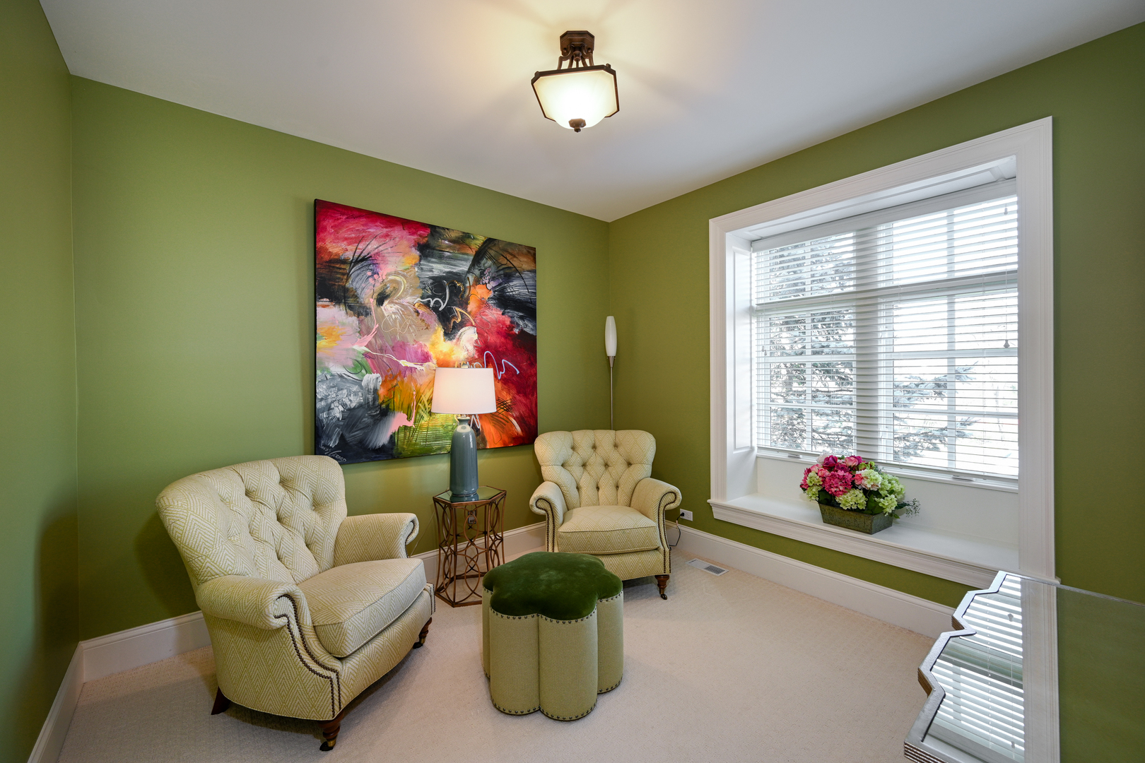 Undisclosed Address Glen Ellyn, IL 60137 - Photo 10 of 45 a living room with furniture flowerpot and a window