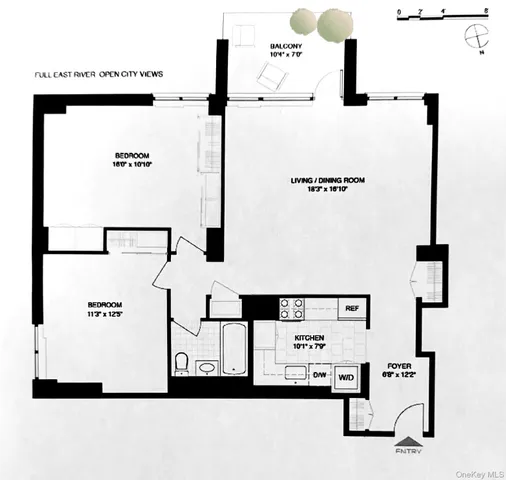 $1,250,000 | 77 Fulton Street, Unit 19C | Financial District