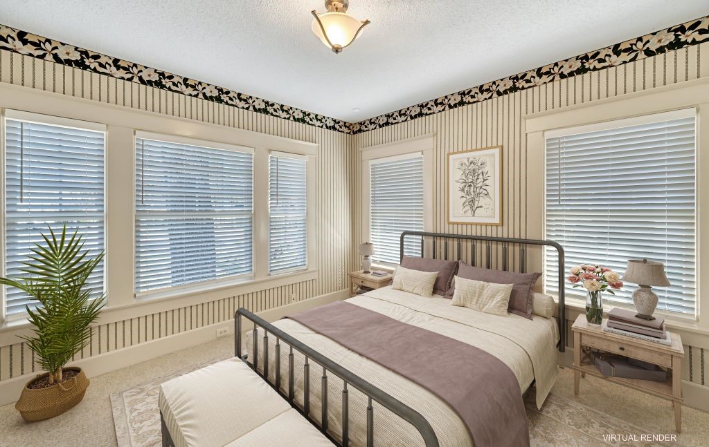 106 30th Street North Waco, TX 76710 - Photo 24 of 47 a bedroom with a bed and a window