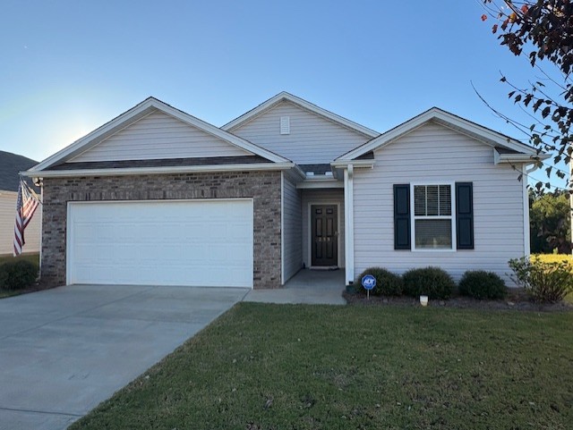 233 Millhone Way Pendleton, SC 29670 - Photo 1 of 44 Entry View - A classic exterior architecture featuring a brick facade accent