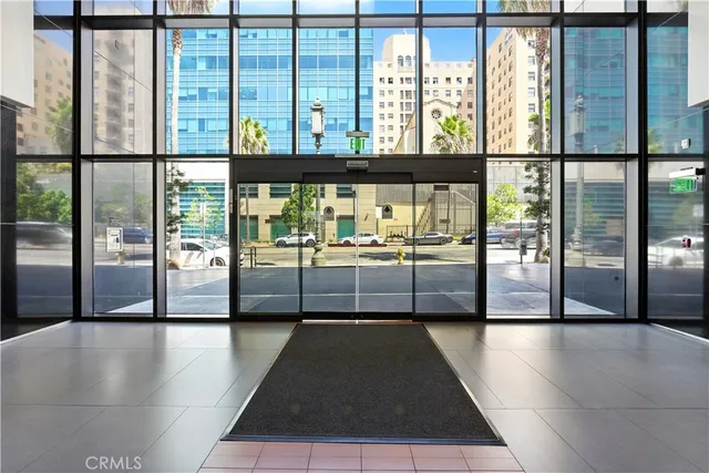 a view of an entryway