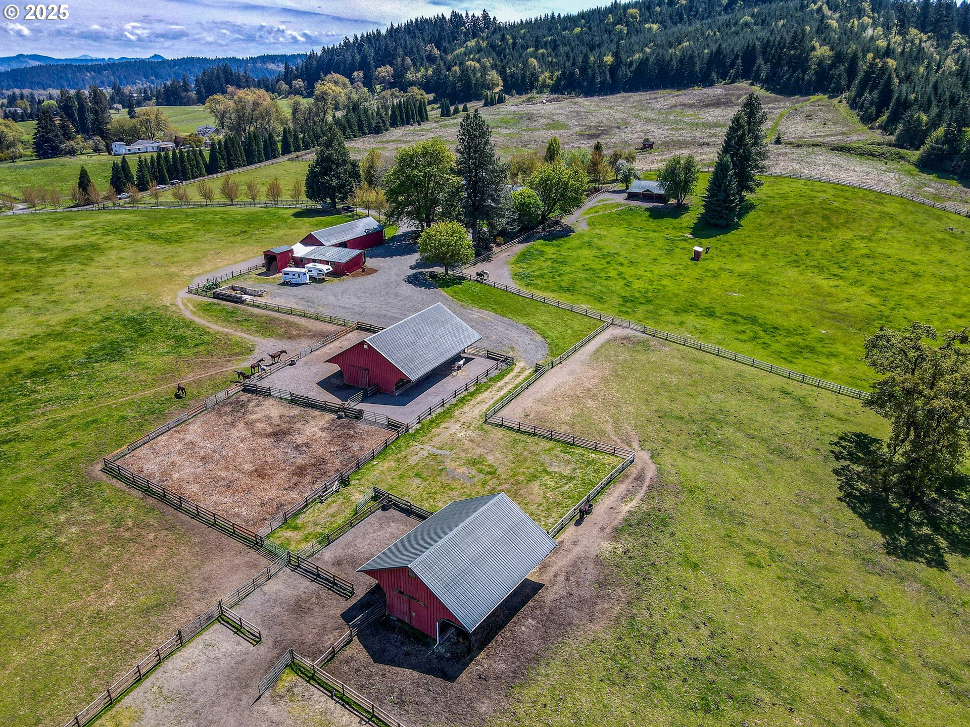 27716 Erickson Road Eugene, OR 97402 - Photo 39 of 40 an aerial view of a house having yard