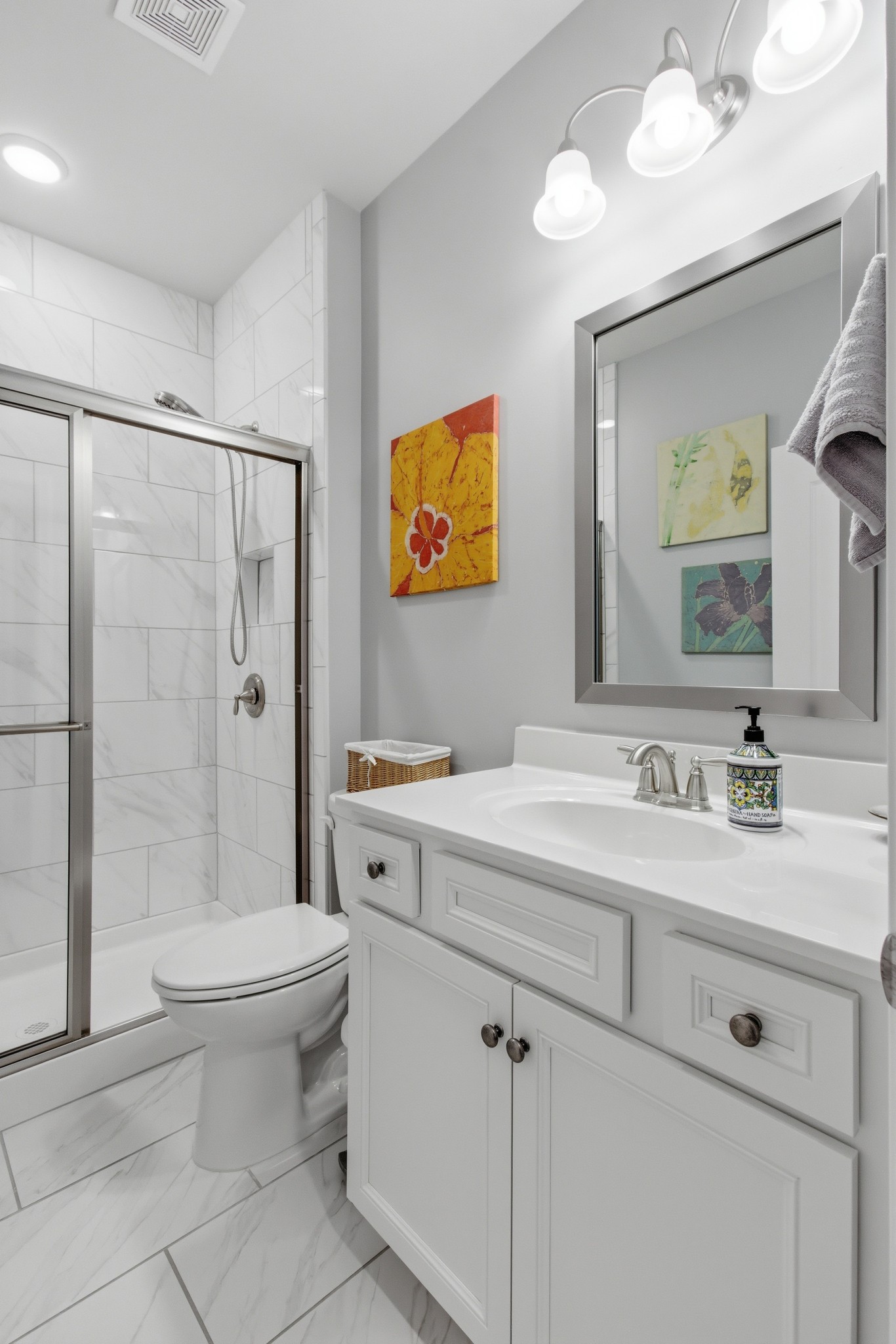 2321 Lawrence Ridge Spring Hill, TN 37174 - Photo 35 of 59 a bathroom with a sink a toilet and shower