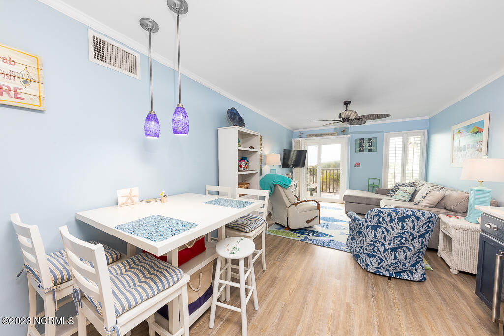 2008 East Fort Macon Road, Unit F3 Atlantic Beach, NC 28512 - Photo 6 of 17 Dining Area