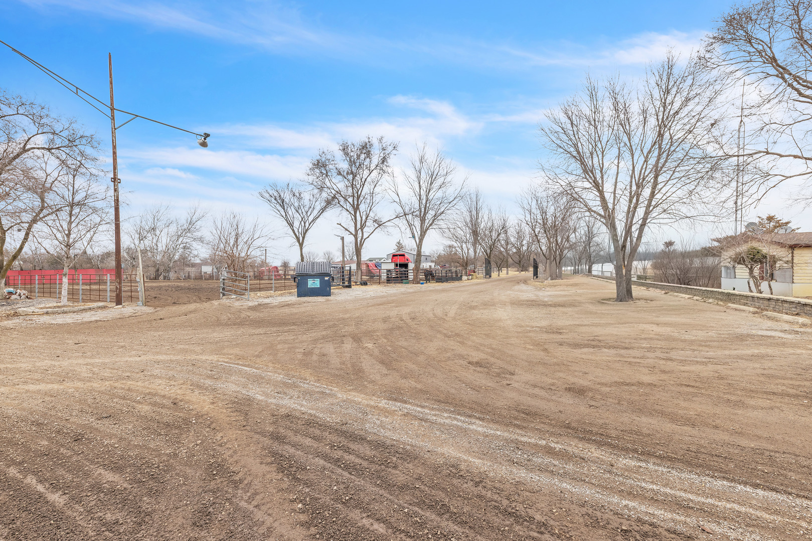 13745 West Bruns Road Manhattan, IL 60442 - Photo 30 of 55 a view of road with large trees