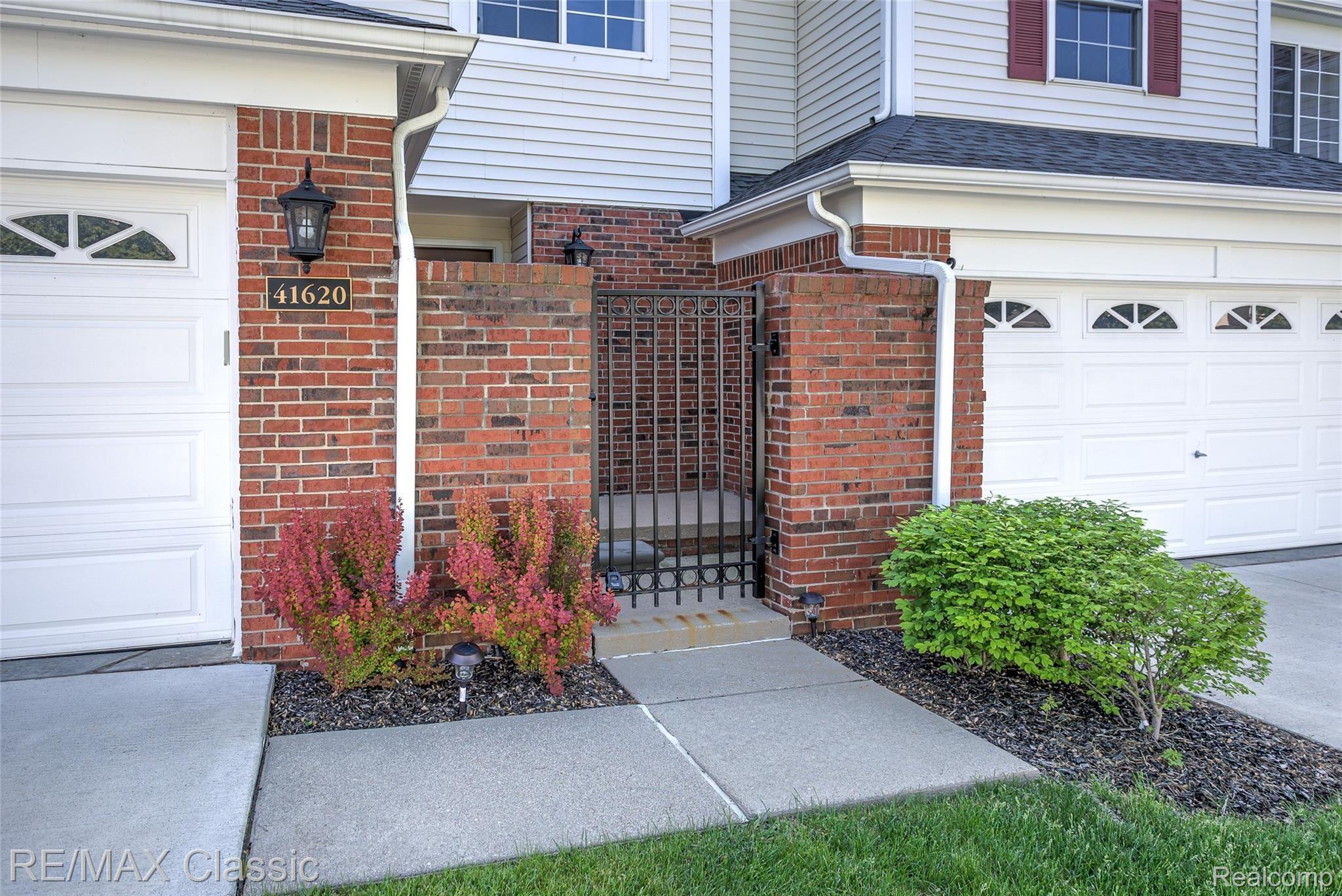 41620 Mitchell Road Novi, MI 48377 - Photo 5 of 40 Gated entry from Mitchell-your guests can enter here.