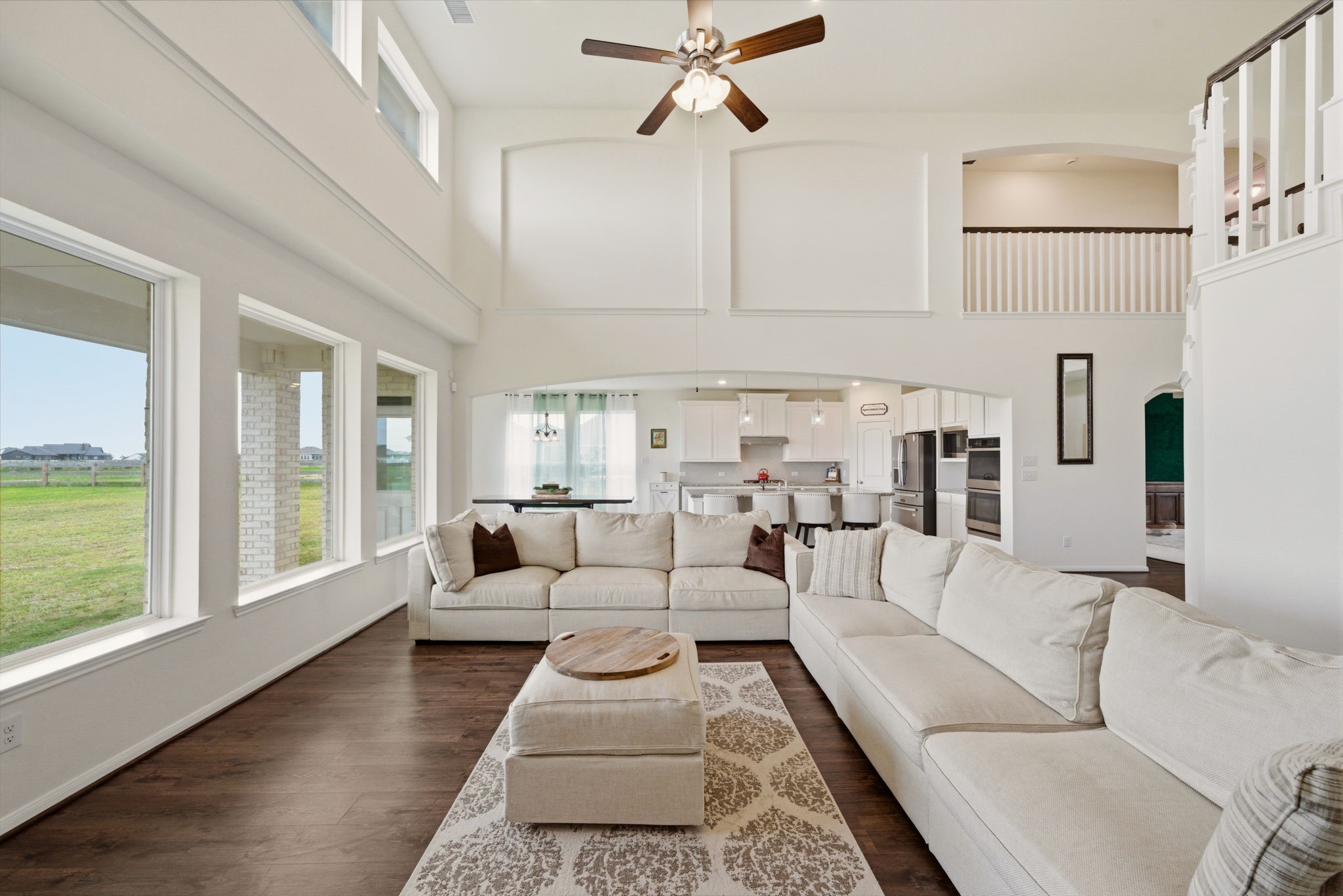 4012 Edgewater Ter Lane Waller, TX 77484 - Photo 11 of 42 a living room with furniture and a large window