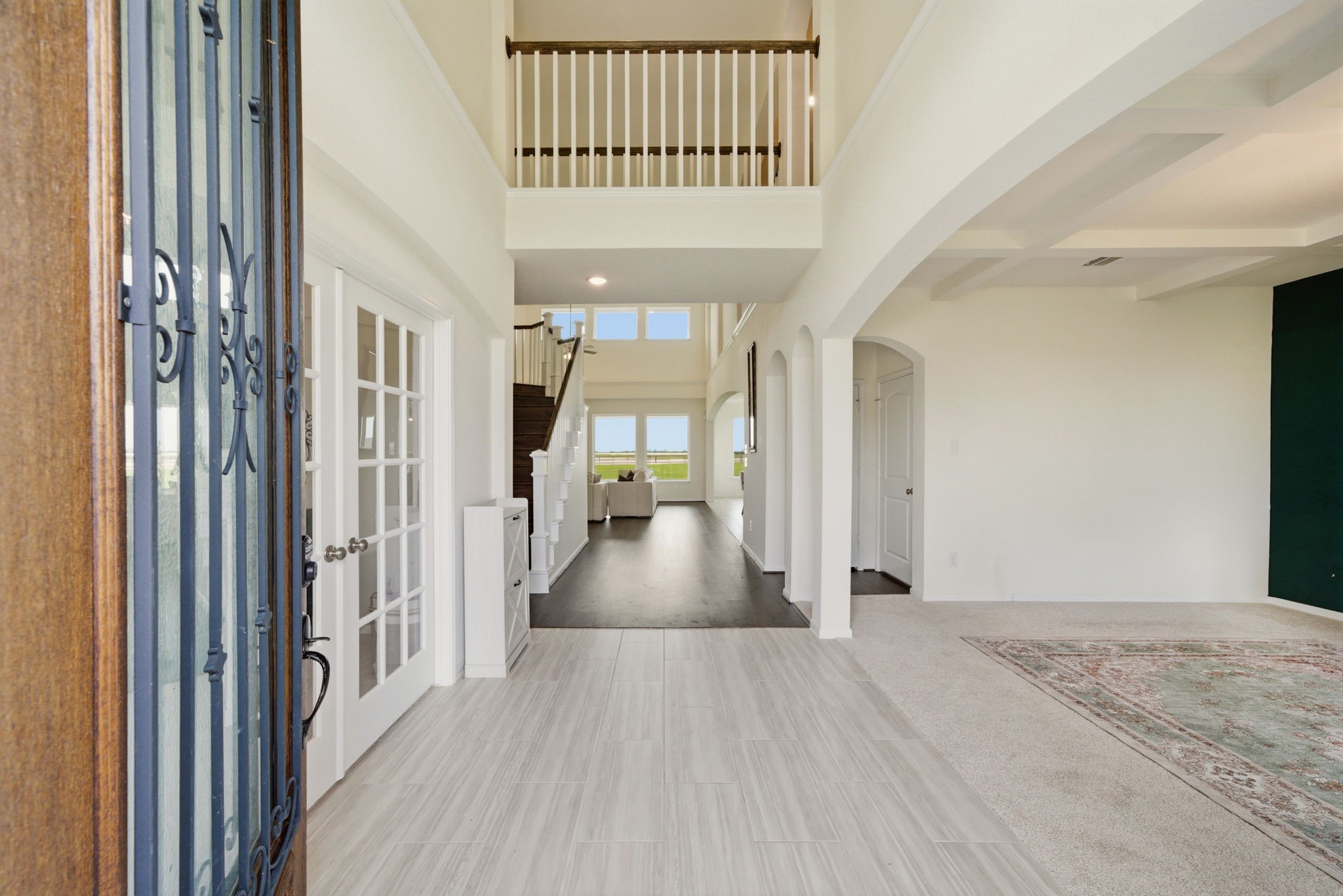 4012 Edgewater Ter Lane Waller, TX 77484 - Photo 8 of 42 a view of gallery with wooden floor
