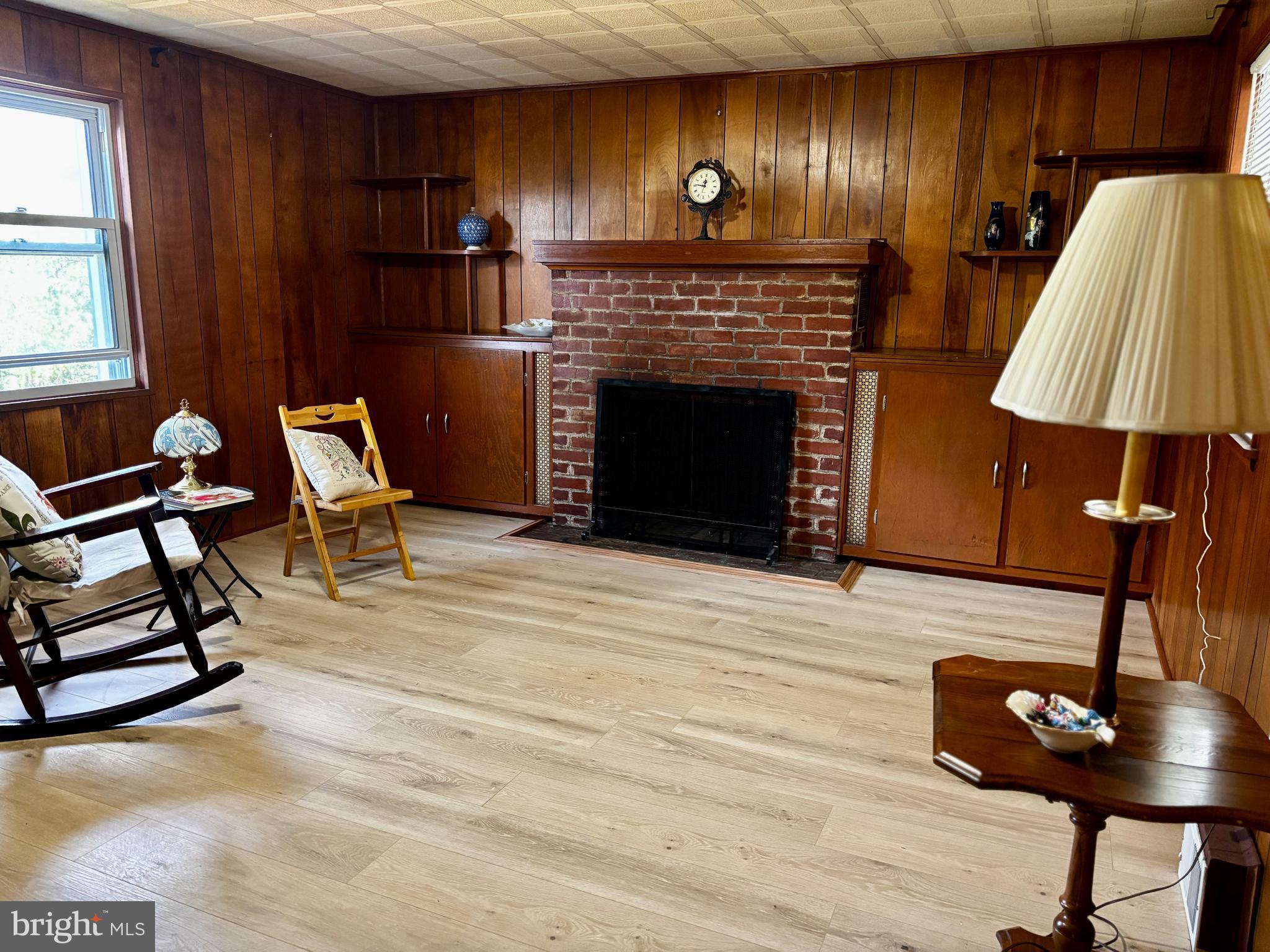 2044 Mill Road Norristown, PA 19403 - Photo 3 of 55 a living room with furniture and a fireplace