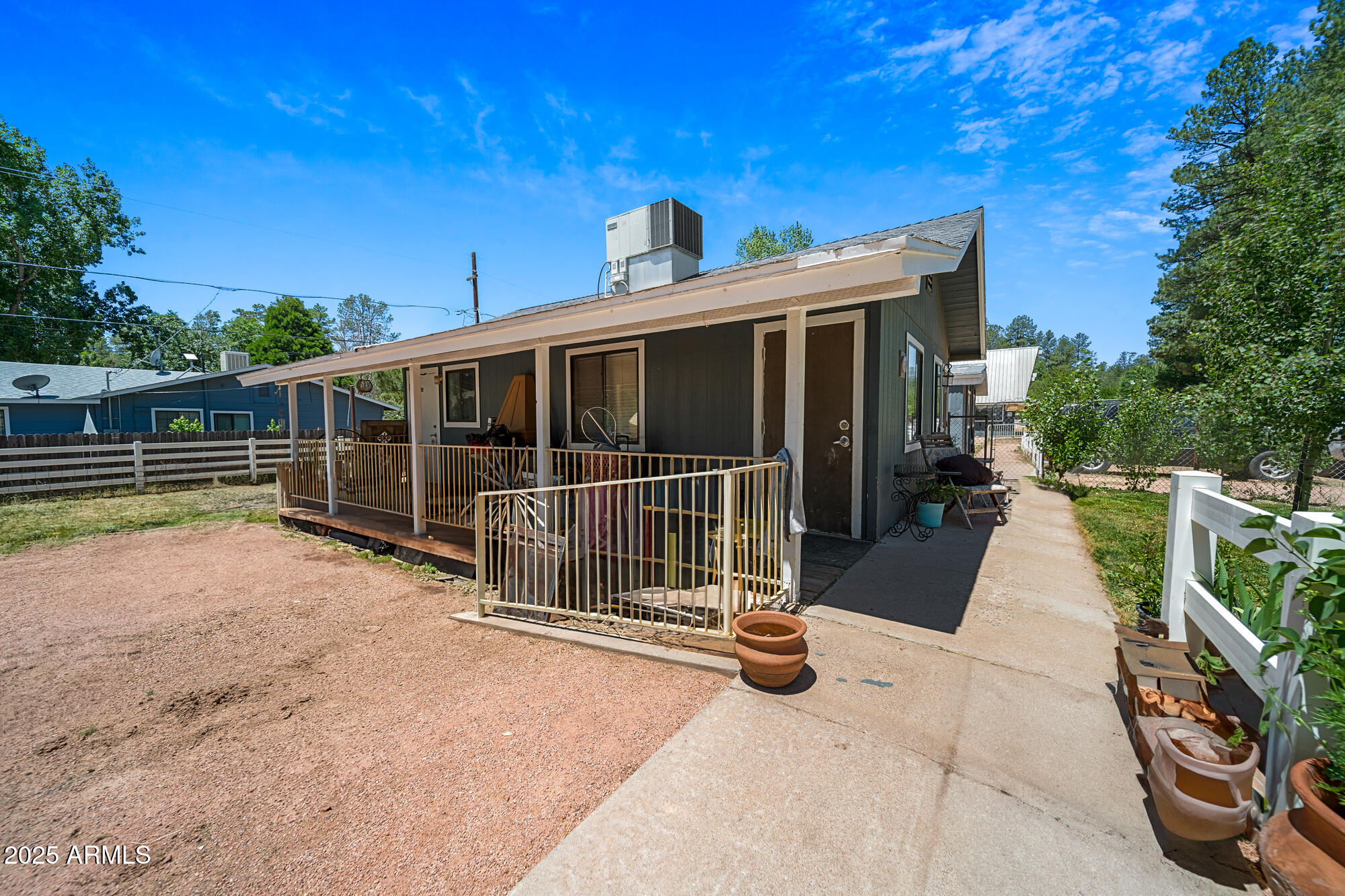 247 Standage Drive Payson, AZ 85541 - Photo 13 of 33 a view of backyard with deck