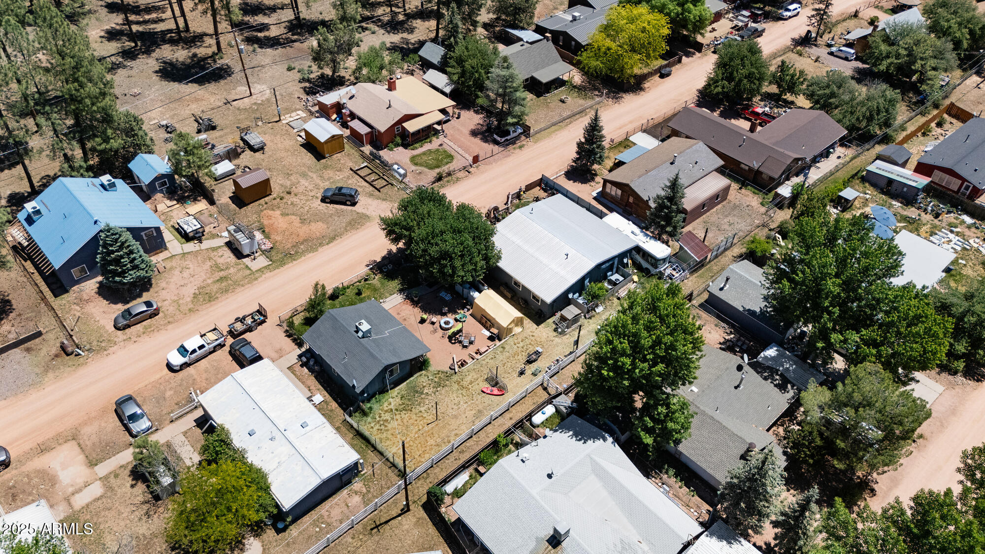 247 Standage Drive Payson, AZ 85541 - Photo 27 of 33 an aerial view of a house with parking space