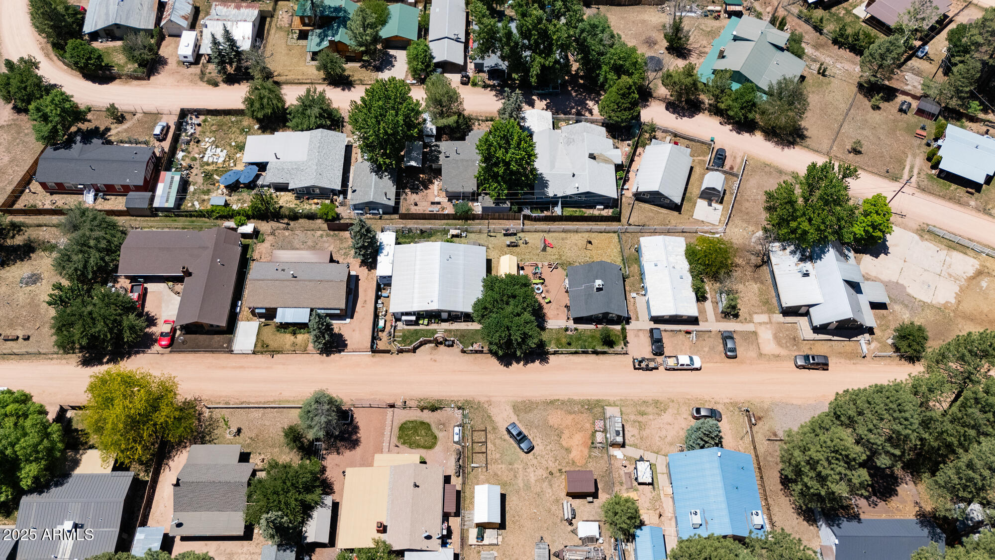 247 Standage Drive Payson, AZ 85541 - Photo 28 of 33 an aerial view of multiple houses with yard