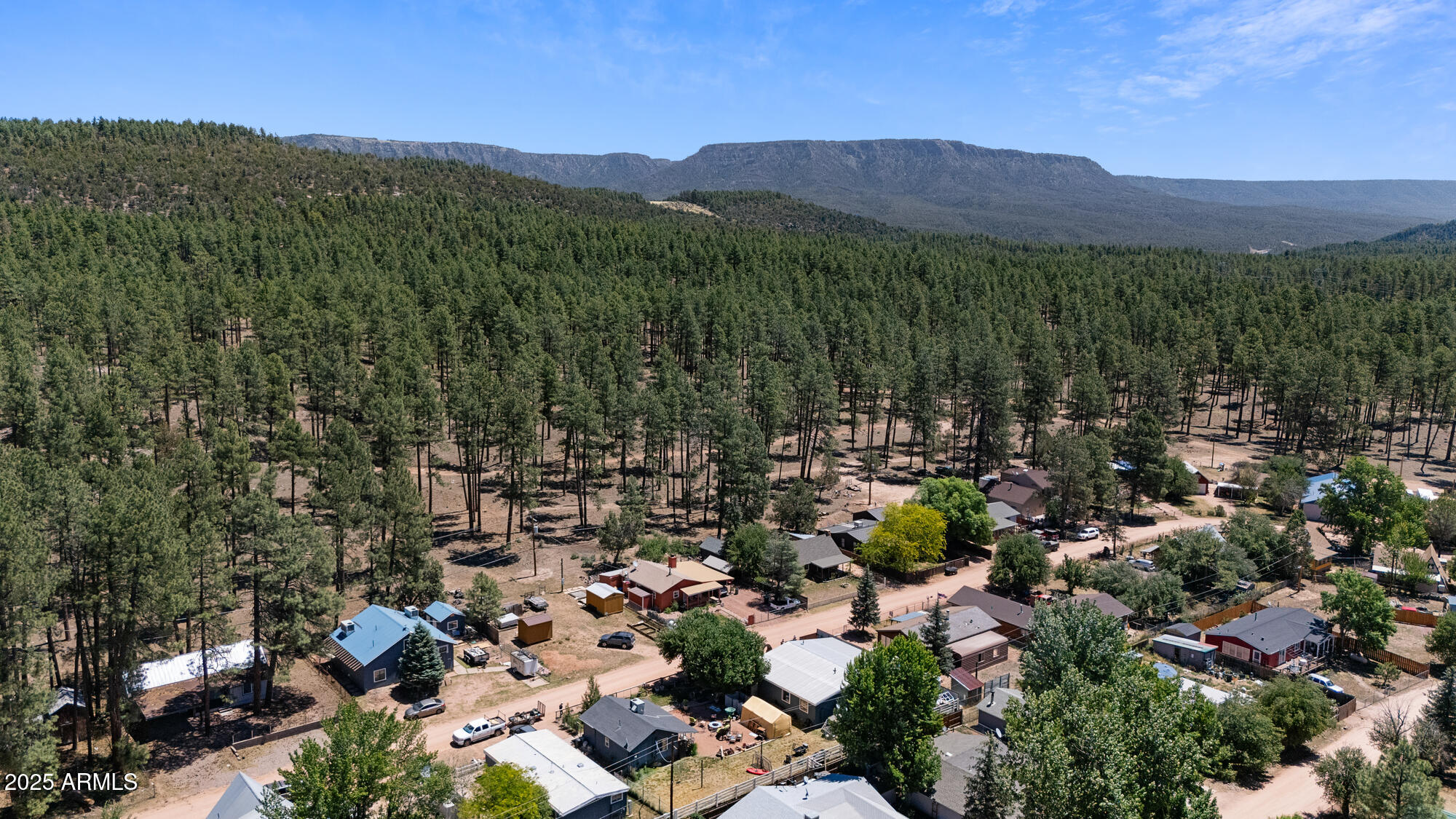 247 Standage Drive Payson, AZ 85541 - Photo 29 of 33 a view of a city with mountains in the background