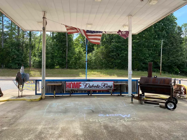 a car parked in front of a building