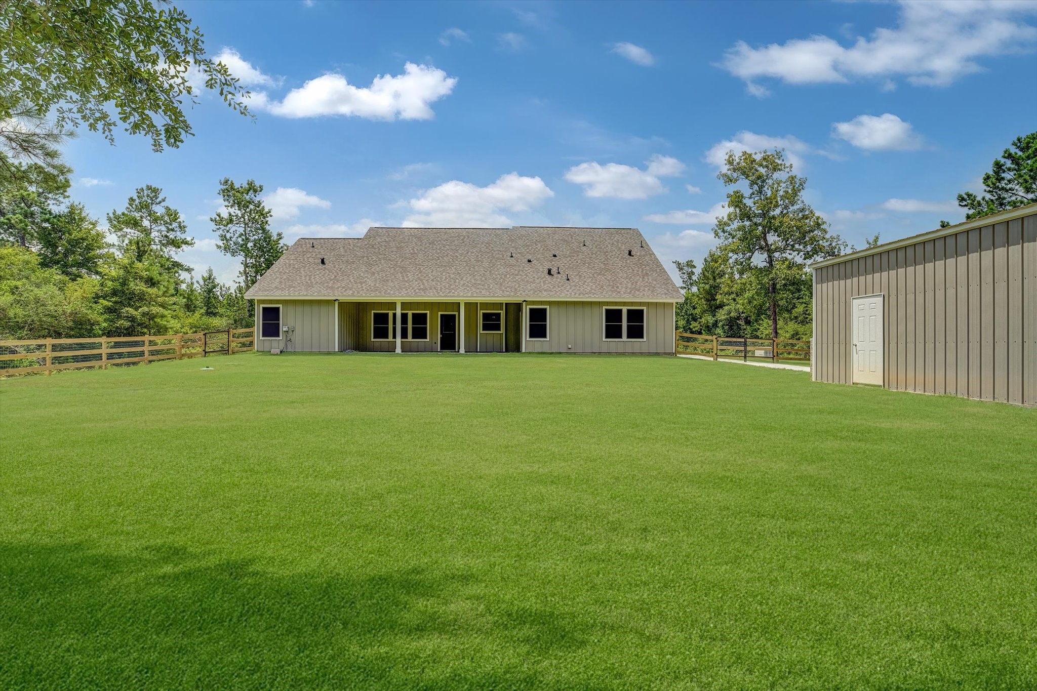 347 Iron Horse Road Willis, TX 77378 - Photo 29 of 49 View from rear fence