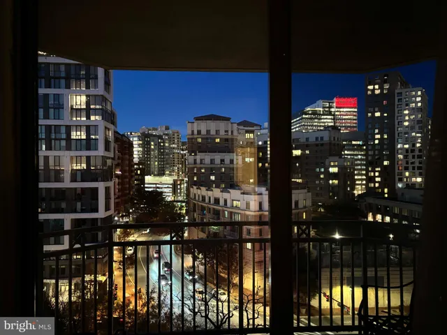 a building view with a outdoor space