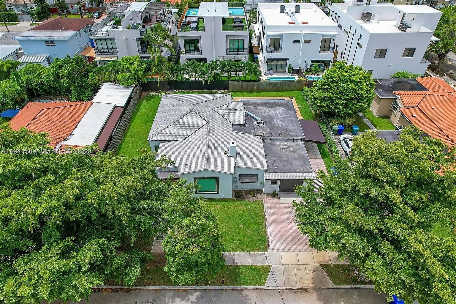 3050 Southwest 21st Street Miami, FL 33145 - Photo 5 of 38 an aerial view of multiple houses with yard