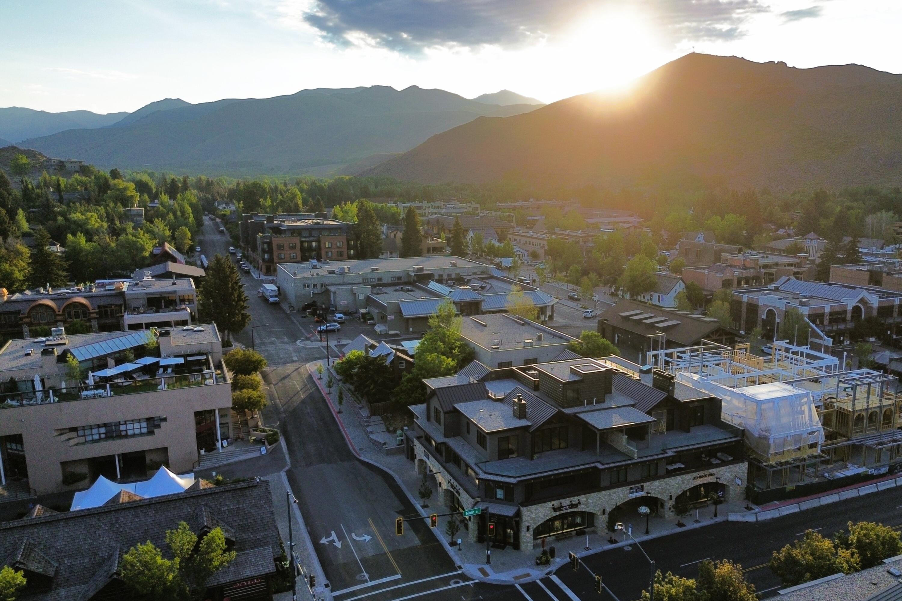 460 North Main Street, Unit 302 Ketchum, ID 83340 - Photo 2 of 23 5th and Main Summer Sunrise