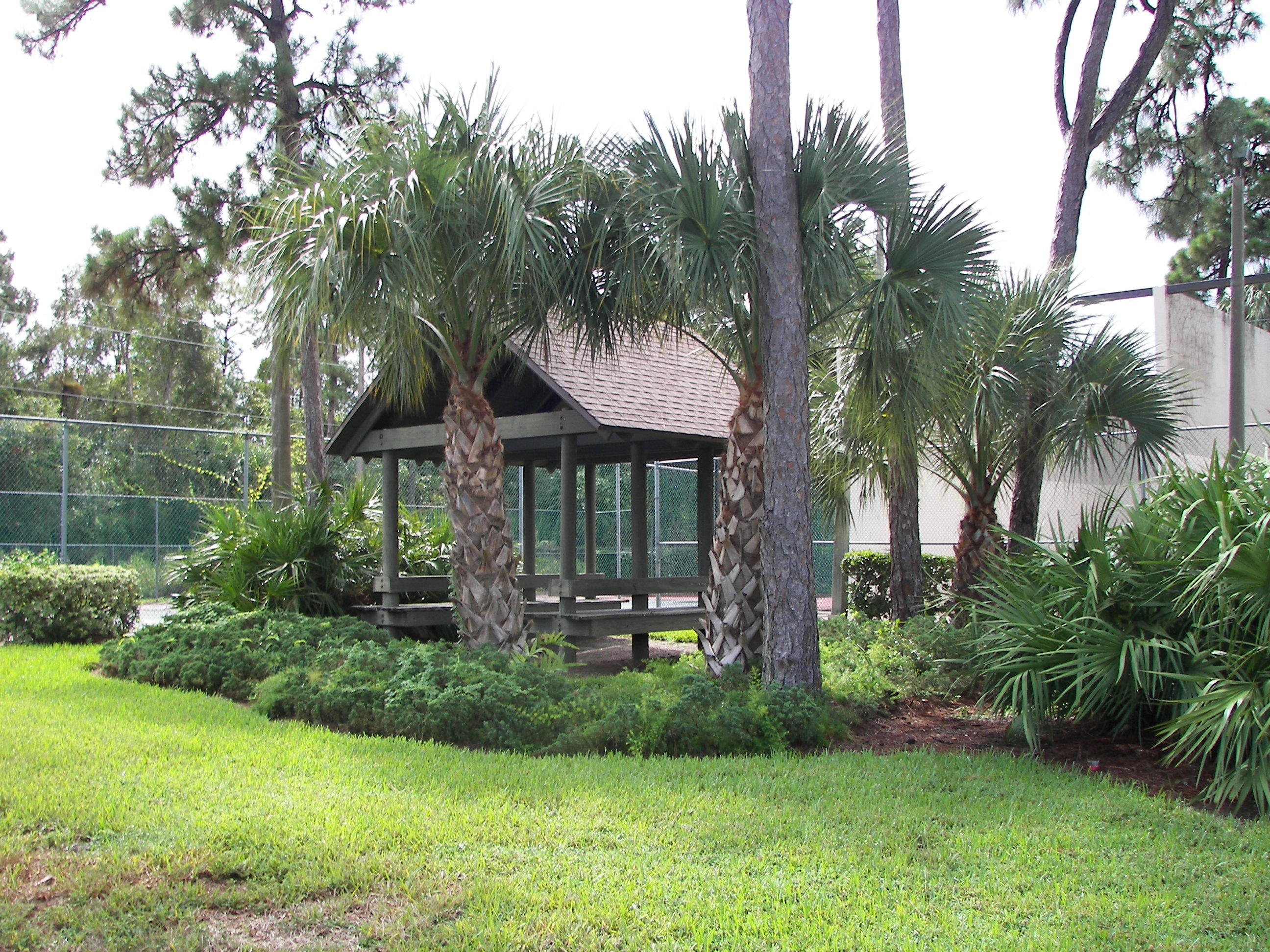 2827 Stoneway Lane, Unit D Fort Pierce, FL 34982 - Photo 23 of 25 a view of a house with a yard and potted plants