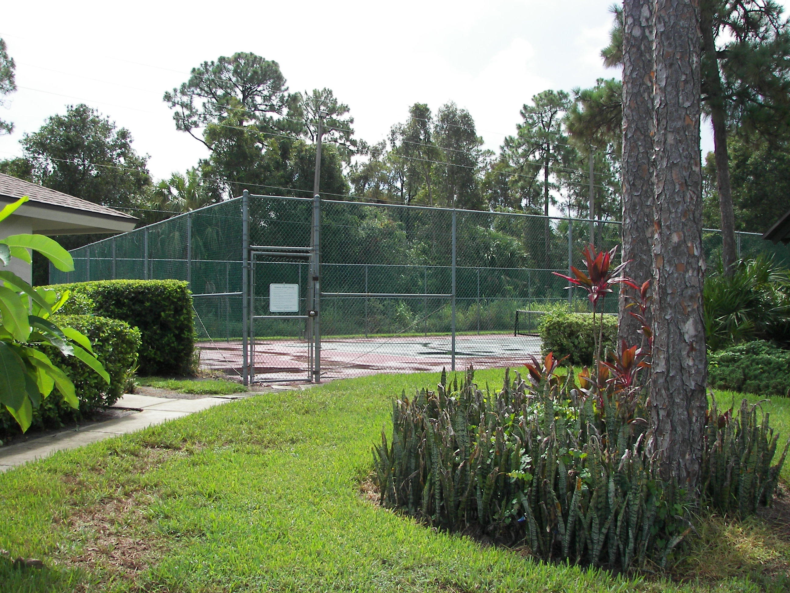 2827 Stoneway Lane, Unit D Fort Pierce, FL 34982 - Photo 24 of 25 a view of a garden