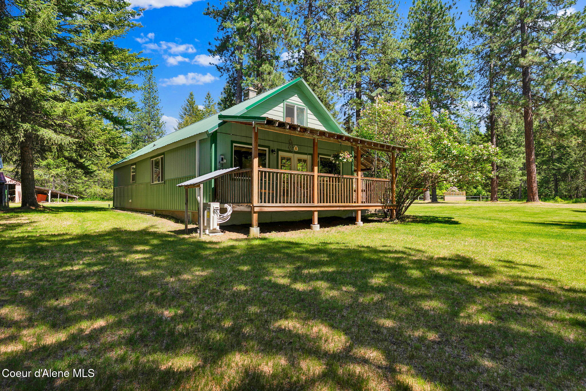 24805 North Cedar Mountain Road Athol, ID 83801 - Photo 44 of 82 Back porch