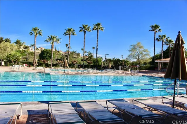 a view of outdoor space with seating space