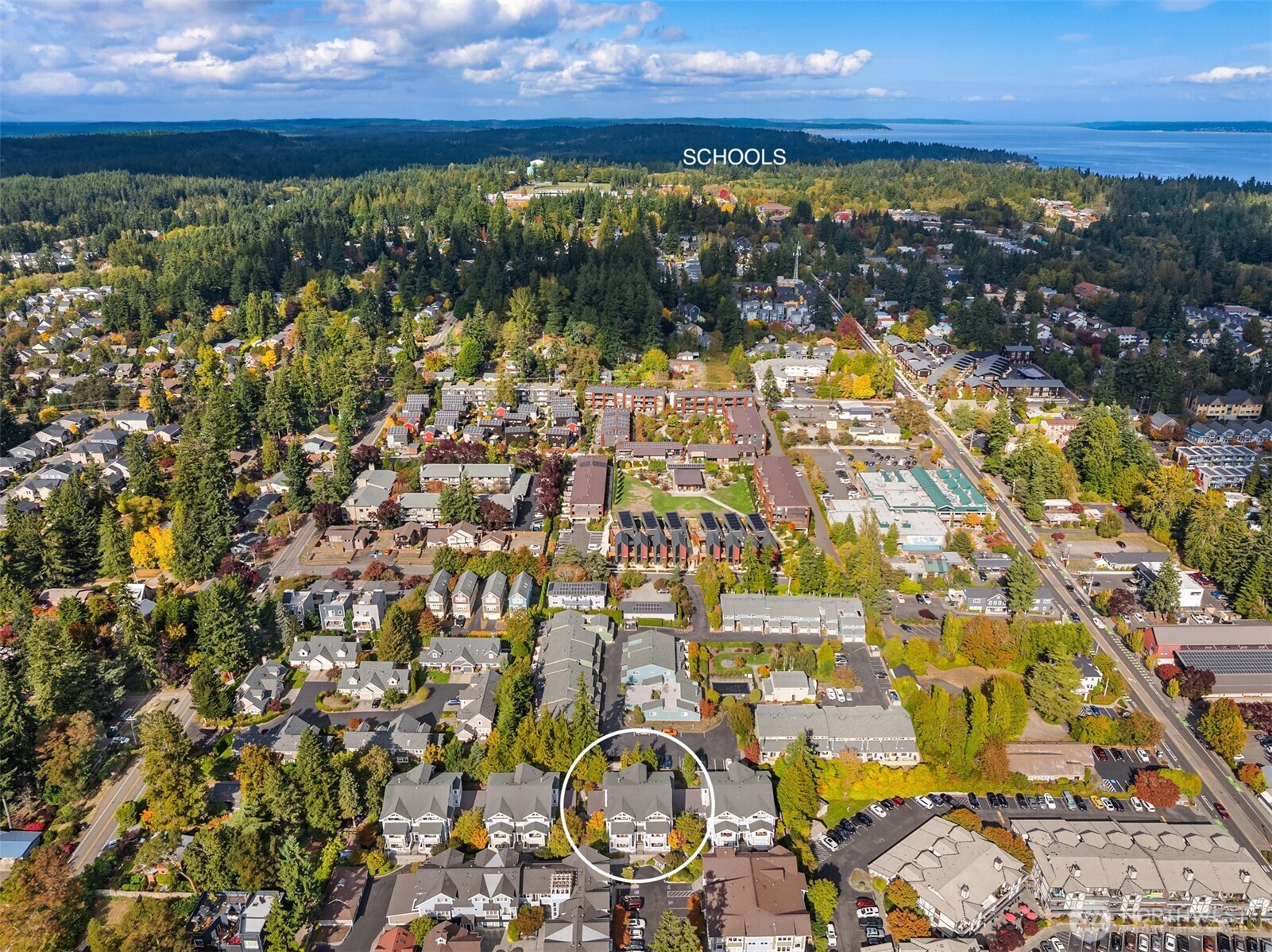 144 Hall Brothers Loop Northwest, Unit 101 Bainbridge Island, WA 98110 - Photo 28 of 28 a view of a city