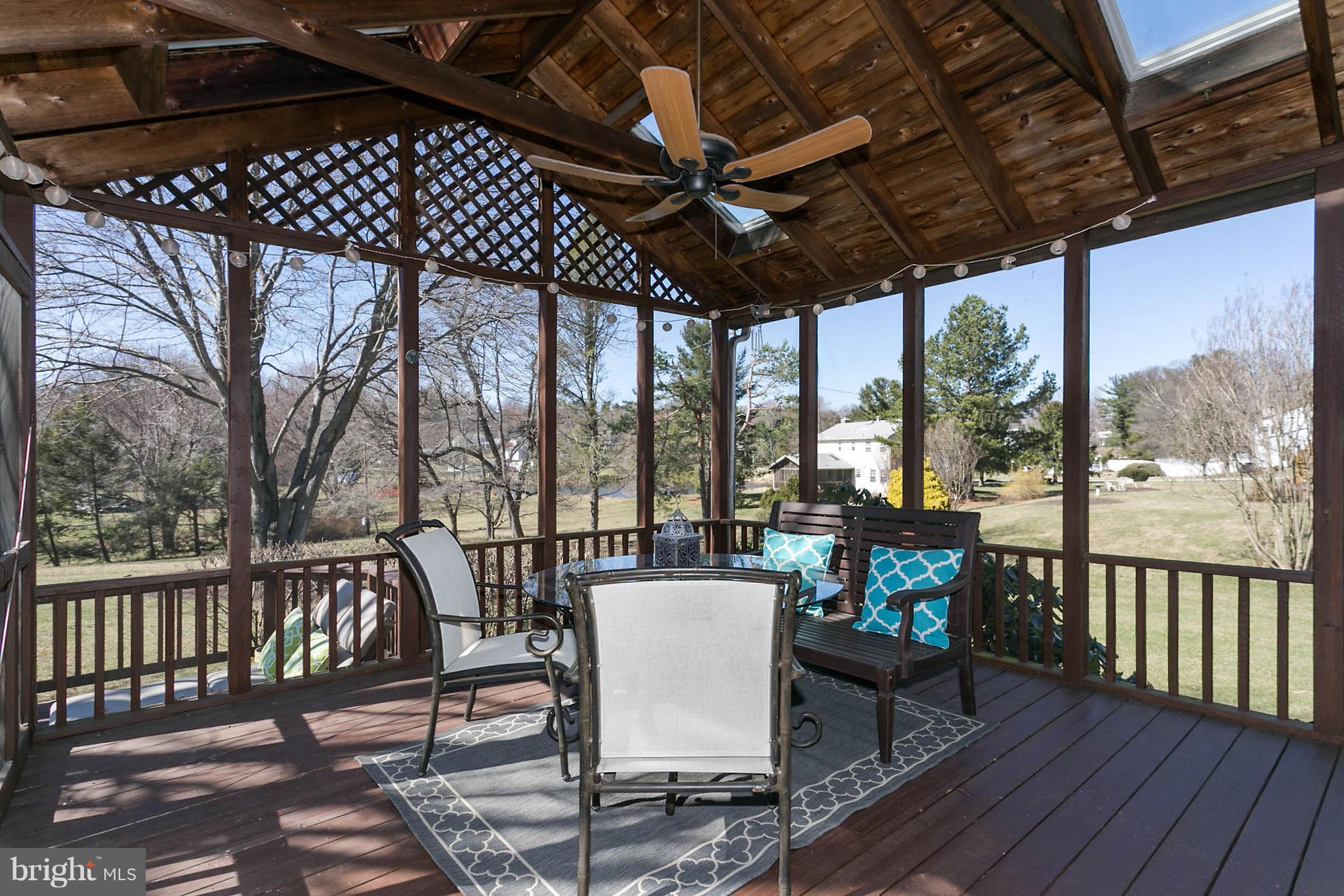 5106 Beaverbrook Road Columbia, MD 21044 - Photo 28 of 30 a view of a chairs and table in the balcony